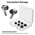 Samsung Galaxy Buds3 Pro/Buds4 Pro Ahastyle WG173 Ørepropper i silikon