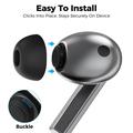 Samsung Galaxy Buds3 Pro/Buds4 Pro Ahastyle WG173 Ørepropper i silikon
