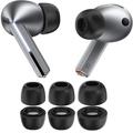 Samsung Galaxy Buds3 Pro Tech-Protect ørepropper i silikon - S/M/L - Grå
