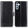 Samsung Galaxy F34/M34 5G Lommebok-deksel med Magnetisk Lukning - svart