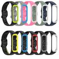 Samsung Galaxy Fit2 Soft Silikon Strap - Svart / Grå