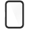 Samsung Galaxy Fit3 Plastdeksel med Skjermbeskytter - Svart