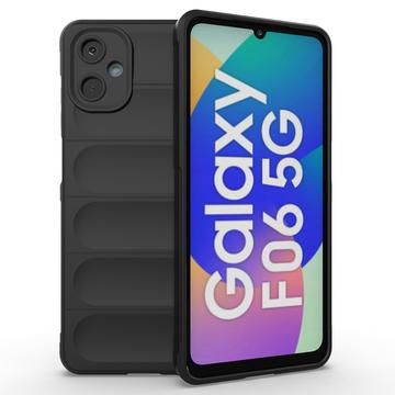 Samsung Galaxy M06/F06 5G Rugged TPU-deksel - Svart