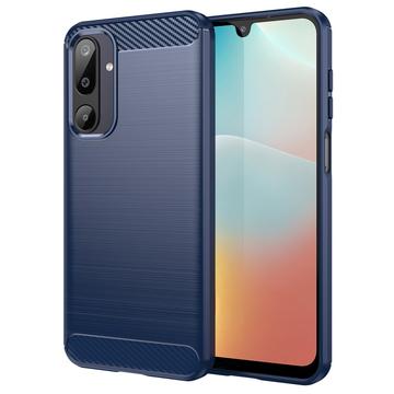 Samsung Galaxy M16/F36 Børstet TPU-deksel - karbonfiber