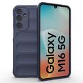 Samsung Galaxy M16/F16 Rugged TPU-deksel - Mørkeblå