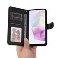 Samsung Galaxy M35 Lommebok-deksel med Magnetisk Lukning - svart