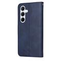 Samsung Galaxy M35 Lommebok-deksel med Magnetisk Lukning - Blå