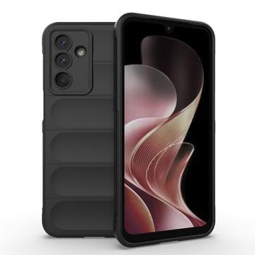 Samsung Galaxy M36 Rugged TPU-deksel - Svart