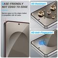 Samsung Galaxy M47 Full Cover Beskyttelsesglass - 9H - svart kant