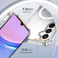 Samsung Galaxy M47 Hybrid-deksel - MagSafe-kompatibel - Gjennomsiktig