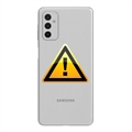 Utskifting av Samsung Galaxy M52 5G Bakdeksel - Hvit