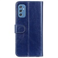 Samsung Galaxy M52 5G Lommebok-deksel med Magnetisk Lukning - Blå