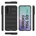Samsung Galaxy M56 Rugged TPU-deksel - Svart