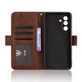 Samsung Galaxy M56 Kortholder Lommebokveske - brun
