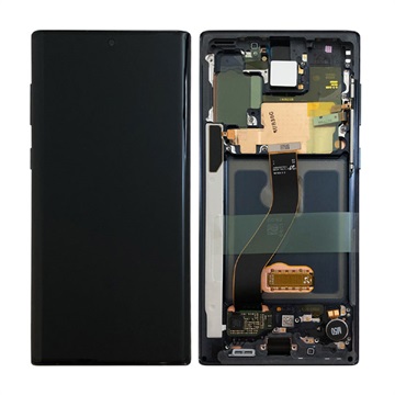 Samsung Galaxy Note10 Frontdeksel & LCD-skjerm GH82-20818A - Svart