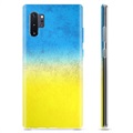 Samsung Galaxy Note10+ TPU-deksel Ukrainsk flagg - Tofarget
