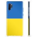Samsung Galaxy Note10+ TPU-deksel Ukrainsk flagg - Gul og lyseblå