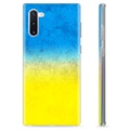 Samsung Galaxy Note10 TPU-deksel Ukrainsk flagg - Tofarget