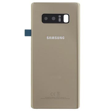 Samsung Galaxy Note 8 Bakdeksel GH82-14979D (Åpen Emballasje - Bulk Tilfredsstillende) - Gull