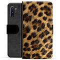 Samsung Galaxy Note10+ Premium Lommebok-deksel - Leopard