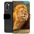 Samsung Galaxy Note10 Premium Lommebok-deksel - Løve