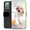 Samsung Galaxy Note20 Premium Lommebok-deksel - Hund