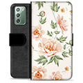 Samsung Galaxy Note20 Premium Lommebok-deksel - Floral