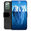 Samsung Galaxy Note20 Premium Lommebok-deksel - Isfjell