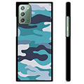 Samsung Galaxy Note20 Beskyttelsesdeksel - Blå Kamuflasje