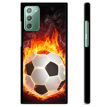 Samsung Galaxy Note20 Beskyttelsesdeksel - Fotballflamme