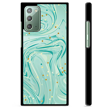 Samsung Galaxy Note20 Beskyttelsesdeksel - Grønn Mynte