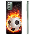 Samsung Galaxy Note20 TPU-deksel - Fotballflamme