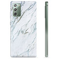 Samsung Galaxy Note20 TPU-deksel - Marmor