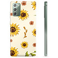 Samsung Galaxy Note20 TPU-deksel - Solsikke