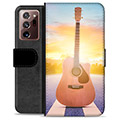 Samsung Galaxy Note20 Ultra Premium Lommebok-deksel - Gitar