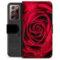 Samsung Galaxy Note20 Ultra Premium Lommebok-deksel - Rose