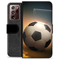 Samsung Galaxy Note20 Ultra Premium Lommebok-deksel - Fotball