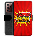 Samsung Galaxy Note20 Ultra Premium Lommebok-deksel - Super Mamma