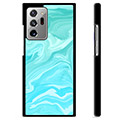 Samsung Galaxy Note20 Ultra Beskyttelsesdeksel - Blå Marmor