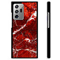 Samsung Galaxy Note20 Ultra Beskyttelsesdeksel - Rød Marmor