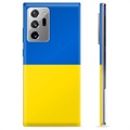 Samsung Galaxy Note20 Ultra TPU-deksel Ukrainsk flagg - Gul og lyseblå