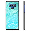 Samsung Galaxy Note9 Beskyttelsesdeksel - Blå Marmor