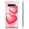 Samsung Galaxy S10 Hybrid-deksel - Love