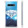 Samsung Galaxy S10 Hybrid-deksel - Diamant