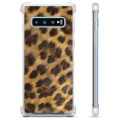 Samsung Galaxy S10+ Hybrid-deksel - Leopard