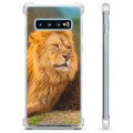 Samsung Galaxy S10+ Hybrid-deksel - Løve