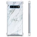 Samsung Galaxy S10 Hybrid-deksel - Marmor