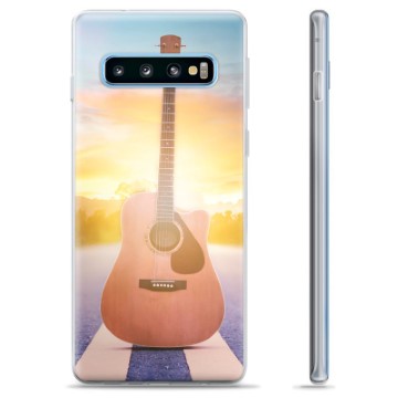 Samsung Galaxy S10+ TPU-deksel - Gitar