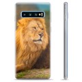 Samsung Galaxy S10+ TPU-deksel - Løve