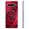 Samsung Galaxy S10+ TPU-deksel - Rose